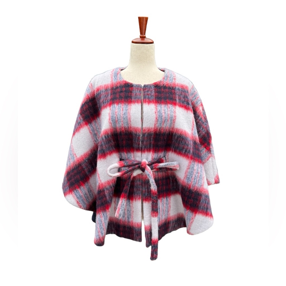Anthropologie Andersen & Lauth Johanna Plaid Capelet Size Small.